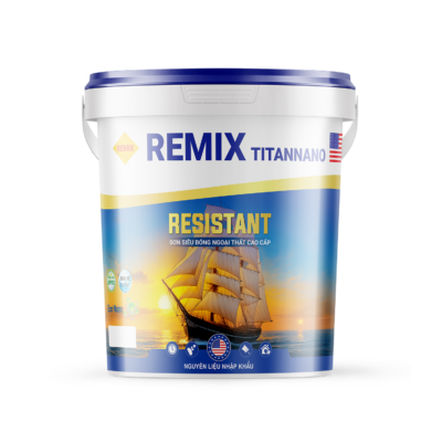 Sơn siêu bóng ngoại thất cao cấp Resistant